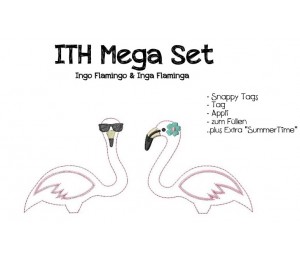 ITH Set - Ingo Flamingo & Inga Flaminga Komplett Set